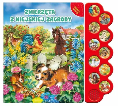 Odgłosy zwierząt. Zwierzęta z wiejskiej zagrody