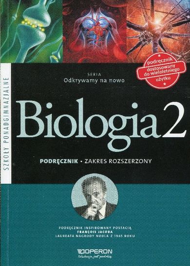 Odkrywamy na nowo. Biologia 2. Podręcznik. Zakres rozszerzony