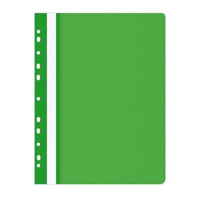 Office Products, skoroszyt A4, wpinany, miękki, zielony, 1 szt.