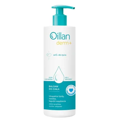 Oillan, Derm+, balsam do ciała, 400 ml