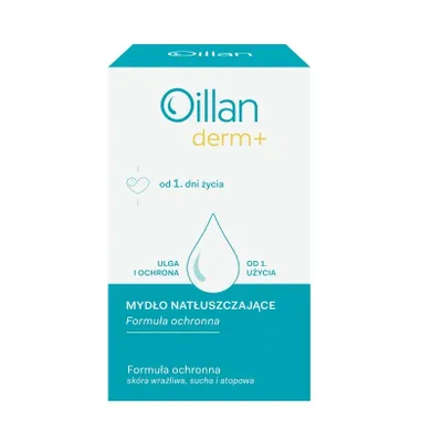 Oillan, Derm+ dermomydło, 100g