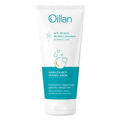 Oillan, nawilżający dermo-krem, 200 ml