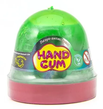 Okto, Mr.Boo, Hand Gum, glutek, slime, zielony, 120g