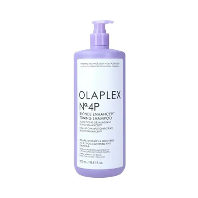 Olaplex, No.4P Blonde Enhancer, tonujący szampon do włosów blond, fioletowy, 1000 ml