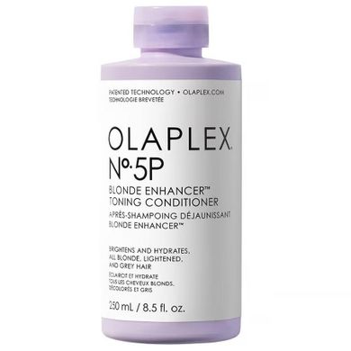 Olaplex, No.5P Blonde Enhancer Toning Conditioner, fioletowa odżywka tonująca do włosów blond, 250 ml