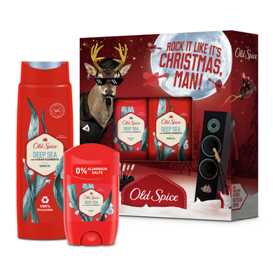 Old Spice, Deep Sea, zestaw podarunkowy dla imprezowego zwierza
