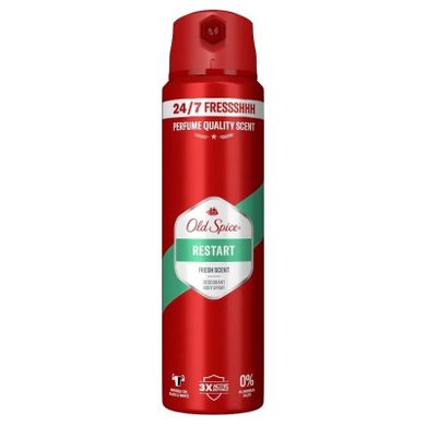 Old Spice, Restart 24/7, dezodorant męski w sprayu, 150 ml