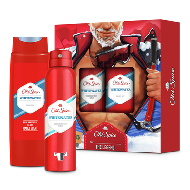 Old Spice, Whitewater, zestaw podarunkowy żądnych przygód