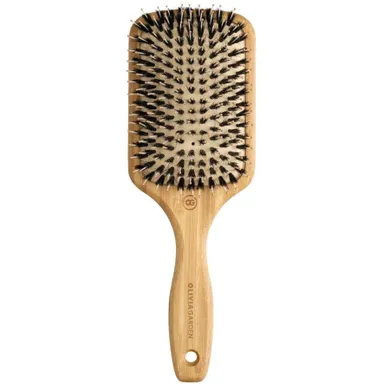 Olivia Garden, Bamboo Touch Detangle Combo, szczotka z włosiem z dzika do rozczesywania włosów, L