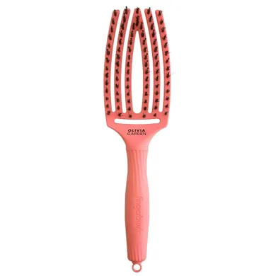 Olivia Garden, FingerBrush I'm Perfection Combo Medium, szczotka do rozczesywania włosów, Radiant Peach