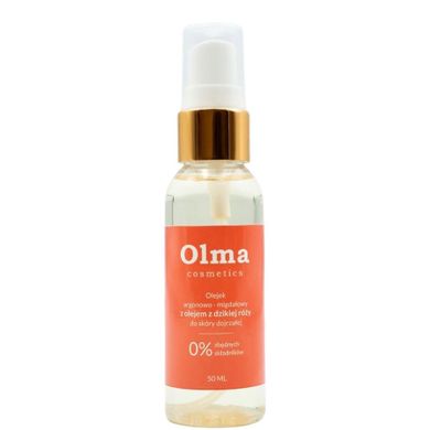 Olma Cosmetics, olejek arganowo-migdałowy z olejem z dzikiej róży do skóry dojrzałej, 50 ml
