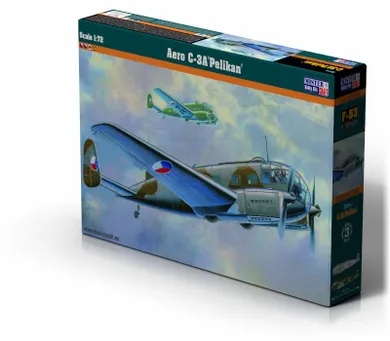 Olymp Aircraft, Aero C-3 Pelikan, model samolotu do sklejania, 1:72