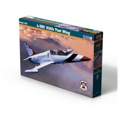 Olymp Aircraft, L-39C Albatros 412th Test Wing, model samolotu do sklejania, 1:72