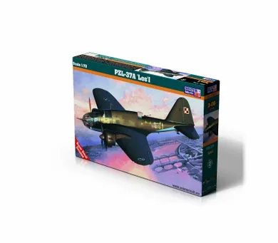 Olymp Aircraft, PLZ P-37A Łoś I, model samolotu do sklejania, 1:72