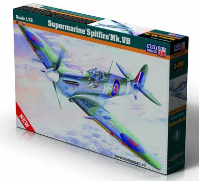 Olymp Aircraft, Supermarine Spitfire Mk. VB, model do sklejania, 1:72