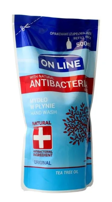 On line, mydło antybakteryjne, uzupełnienie, 500 ml