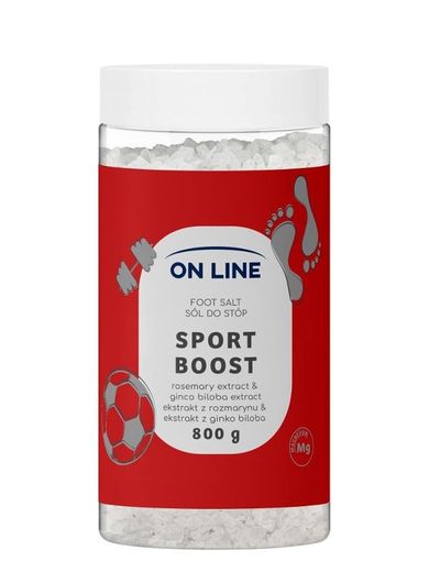 On Line, sól do stóp, sport boost, 800 g