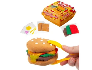 One For Fun, hamburger, slime, zestaw kreatywny