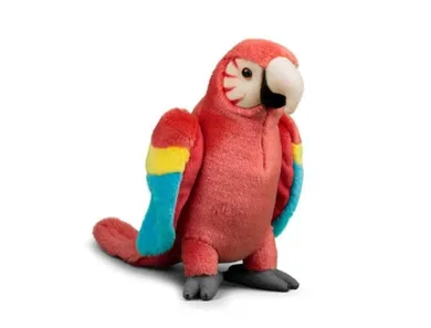 One For Fun, papuga czerwona, maskotka, 45 cm