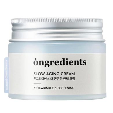 Ongredients, Slow Aging Cream, przeciwzmarszczkowy krem do twarzy, 50 ml