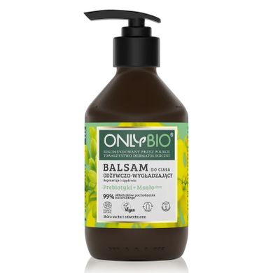 OnlyBio, balsam do ciała, odżywczo-wygładzający, 250 ml