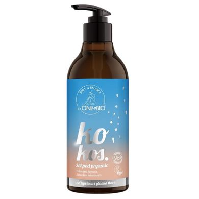 OnlyBio, Body In Balance, żel pod prysznic, kokos, 400 ml