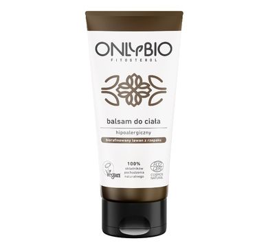 OnlyBio, Fitosterol, hipoalergiczny balsam do ciała, tuba, 200 ml