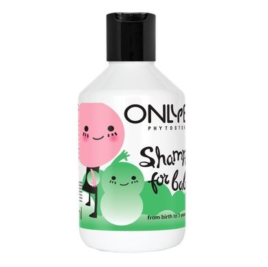 OnlyBio, Fitosterol, szampon dla dzieci od pierwszego dnia życia, 250 ml