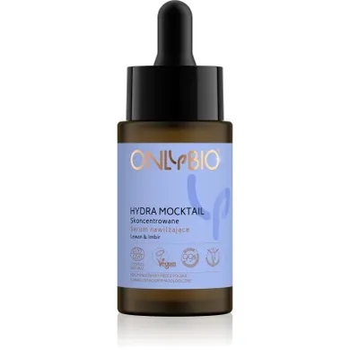 OnlyBio, Hydra Mocktail, skoncentrowane serum nawilżające, 30 ml