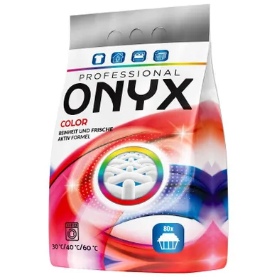 Onyx, Professional, proszek do prania, color, 80 prań, 4,8 kg
