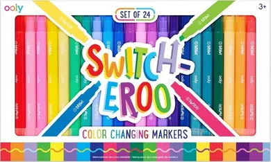 Ooly, flamastry zmieniające kolor, Switch-Eroo, 24 kolory