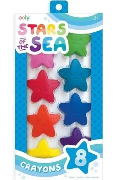 Ooly, Gwiazdy Oceanu Stars Of The Sea, kredki, 8 szt.