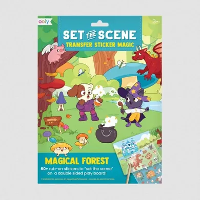 Ooly, Magiczny Las, obrazek z naklejek