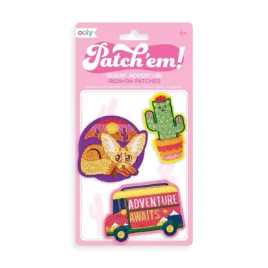 Ooly, Patch Em, naprasowanki, Pustynna Przygoda