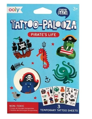 Ooly, Tattoo Palooza, Piraci, tatuaże zmywalne