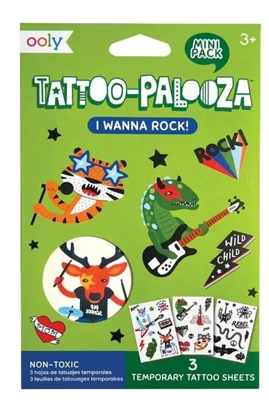 Ooly, Tattoo Palooza, Rock, tatuaże zmywalne