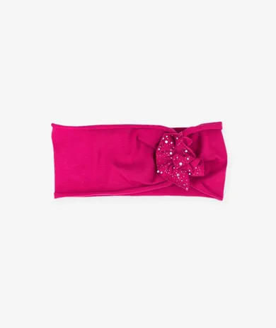 Opaska dziewczęca, bordowa, Iltom