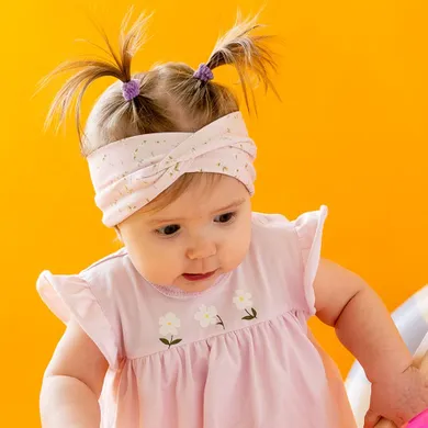 Opaska dziewczęca, ecru, Eevi