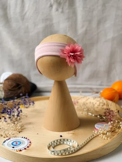 Opaska dziewczęca, różowa, Iltom