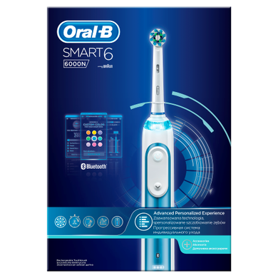 Oral-B, Smart 6000N, szczoteczka elektryczna do zębów