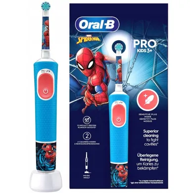 Oral-B, Spider-Man, szczoteczka akumulatorowa dla dzieci