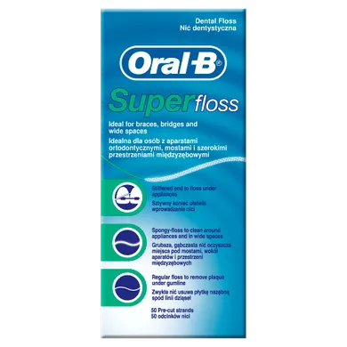 Oral-B, Super Dental Floss, nić dentystyczna