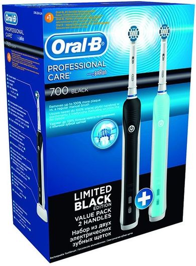 Oral-B, Szczoteczka elektryczna, Professional Care 700 + 500