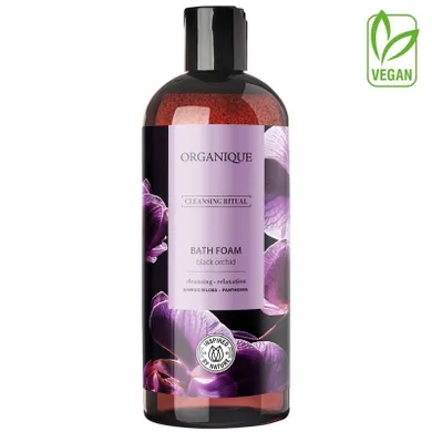 Organique, Black Orchid, płyn do kąpieli, 400 ml