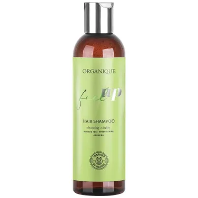 Organique, Feel Up, szampon do włosów oczyszczająco-rewitalizujący, 200 ml