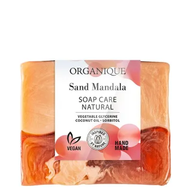 Organique, mydło naturalnie pielęgnujące, sand mandala, 100g
