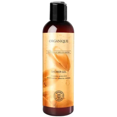Organique, Naturals Argan Shine, ochronny żel pod prysznic, 250 ml