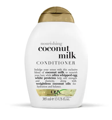 Organix, Kokos, balsam odżywczy z mleczkiem kokosowym, 385 ml