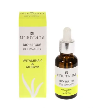 Orientana, Bio serum do twarzy, witamina C i morwa, 30 ml