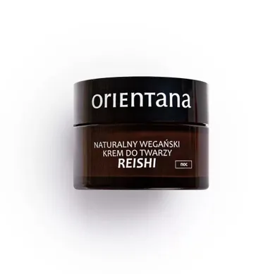 Orientana, Reishi, wegański krem do twarzy na noc, 50 ml